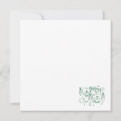 Achter Weihnachtsfeiertag / Fotokarte 5.25 (Rückseite)