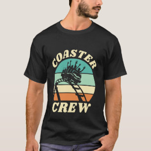 Achterbahn-Crew Freizeitpark Fans Coaster L T-Shirt