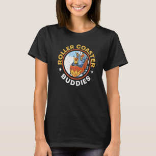 Achterbahn Fahrgeschäft T-Shirt