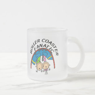Achterbahn-Fanatiker T-Shirts und Geschenke Mattglastasse