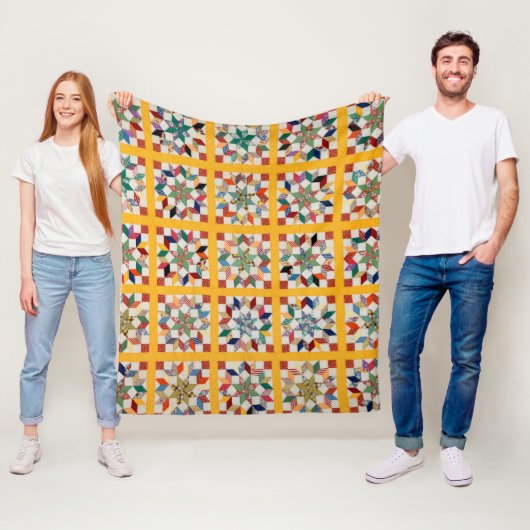 Achterbahn Fleecedecke (Beispiel)