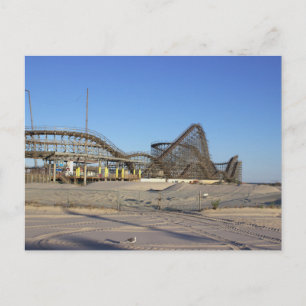Achterbahn-Foto-Postkarte Postkarte