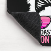 Achterbahn-Frisur, die mir egal ist, Roller Coaste Mousepad (Ecke)