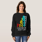 Achterbahn-Frisur Egal-Achterbahn Sweatshirt (Vorne ganz)