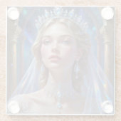 Achterbahn Glasuntersetzer (Rückseite)