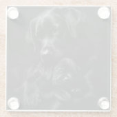 Achterbahn Glasuntersetzer (Rückseite)