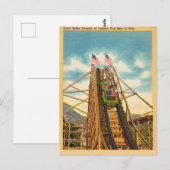 Achterbahn, Lagune, Vergnügungspark, Utah Postkarte (Vorne/Hinten)