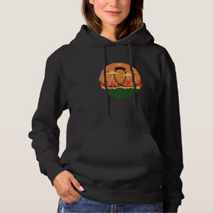 Achterbahn Looping Achterbahn Vergnügungspark Hoodie