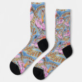 Achterbahn 🎢 socken (Linkes Detail)