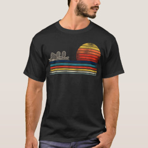 Achterbahn Vergnügungspark Achterbahn Retro T-Shirt