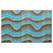 Achterbahn Vintage psychedelische Streifen Stoff (Yard (91,4 cm))