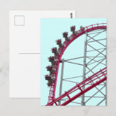 Achterbahn X2 Six Flags Magic Mountain Postkarte (Vorne/Hinten)
