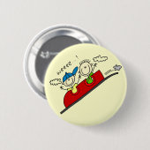 Achterbahnfahrt T-Shirts und Geschenke Button (Vorne & Hinten)
