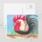 Achterbahnhof Postkarte (Vorne/Hinten)