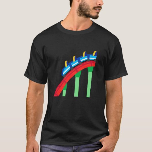 Achterbahnkostüm T-Shirt (Vorderseite)