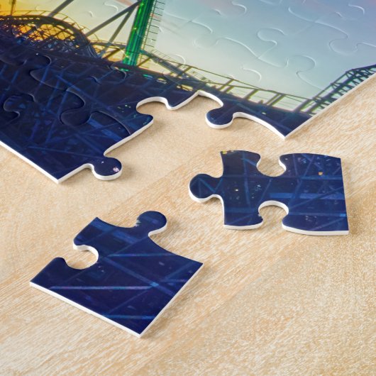 Achterbahnunterhaltungsfahrt Puzzle (Seite)