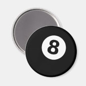 Achtkugel Magnet (Vorderseite/Rückseite)