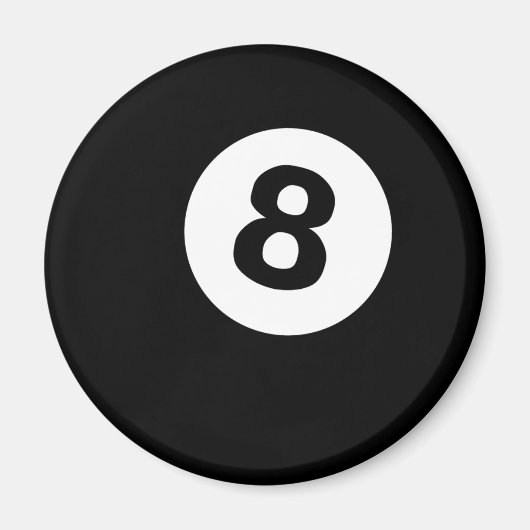 Achtkugel Magnet (Vorne)