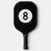 Achtkugel Pickleball Schläger (Vorderseite)