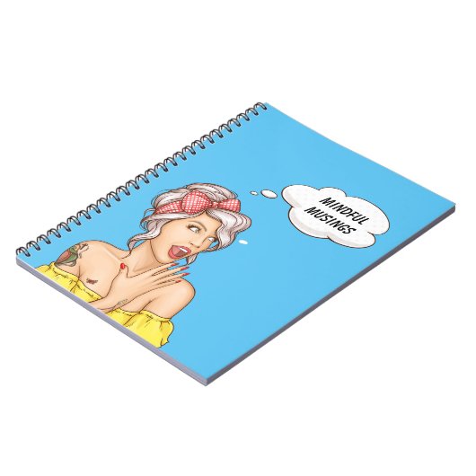 Achtsame Muskeln Notizblock (Linke Seite)