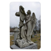 Achtsamer Angel Premium Magnet (Vertikal)