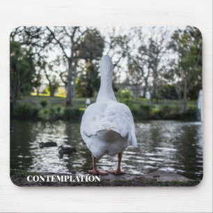 Achtsamer Duck Mousepad
