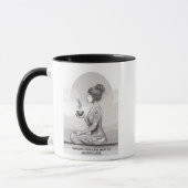 Achtsamer Espresso Zen Meditation Ein Shot Buddha Tasse (Links)