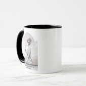 Achtsamer Espresso Zen Meditation Ein Shot Buddha Tasse (Vorderseite Links)