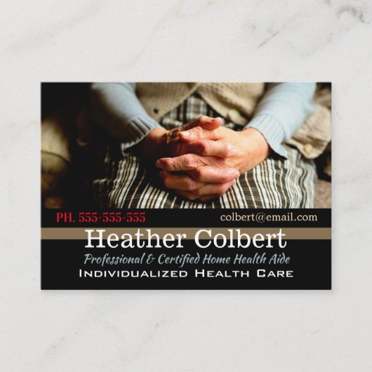 Achtsamer Mitgefühl Beruflich Visitenkarte (Vorderseite)