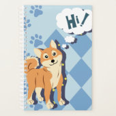 Achtsamer Shiba Inu Planer (Vorderseite)
