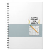 Achtsamer Sudoku: Puzzles einsetzen, um Yo zu schä Notizblock (Vorderseite)