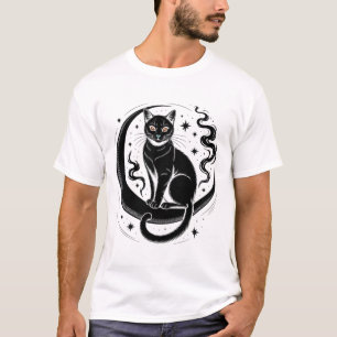 Achtsames Katze Lotusblume Yoga Spiritualität Tee