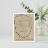 Achtsamkeit der Unbeständigkeit. Postkarte (Stehend Vorderseite)