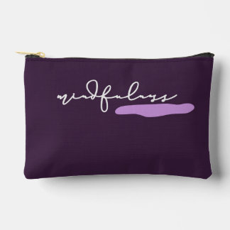 Achtsamkeit Lila Zubehör Beutel