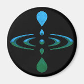 Achtsamkeit Magnet (Vorne)