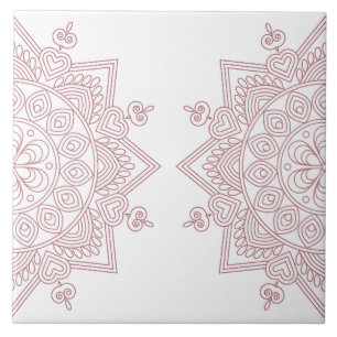 Achtsamkeit Mandala Design Decorative Fliesen