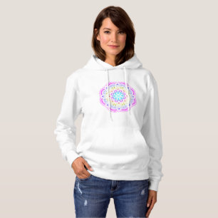 Achtsamkeit Mandala Design Frauen Hoodie