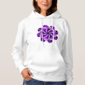 Achtsamkeit Mandala Design Frauen Hoodie (Vorderseite)