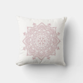 Achtsamkeit Mandala Design Throw Kissen