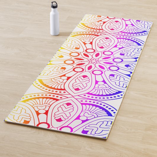 Achtsamkeit Mandala Design Yoga Mat Yogamatte (Beispiel)