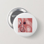 Achtsamkeit und Metamorphose Inspiriert Design Button (Vorne & Hinten)