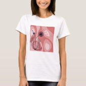Achtsamkeit und Metamorphose Inspiriert Design T-Shirt (Vorderseite)