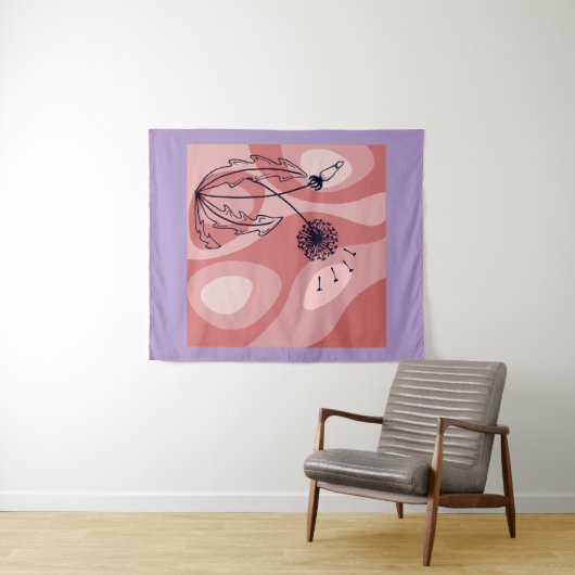 Achtsamkeit und Metamorphose Inspiriert Design Wandteppich (Beispiel (Horizontal))