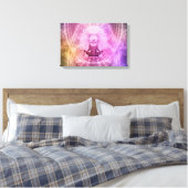 Achtsamkeitsmeditation gewickelt Leinwand (Insitu (Schlafzimmer))