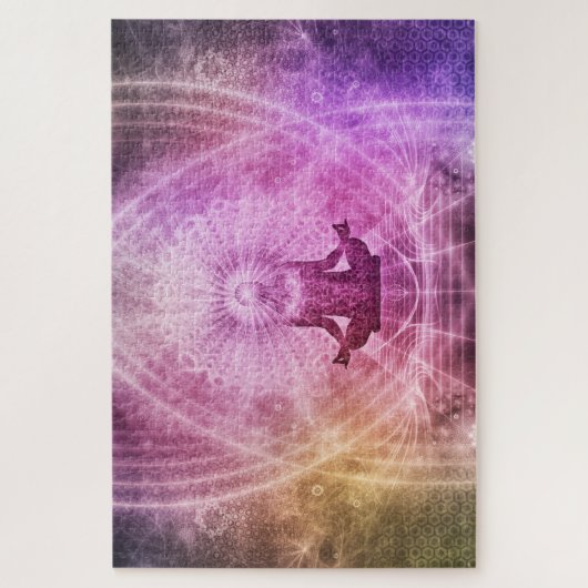 Achtsamkeitsmeditationsrätsel Puzzle (Vertikal)