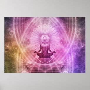 Achtsamkeitsmedizin-Plakat Poster