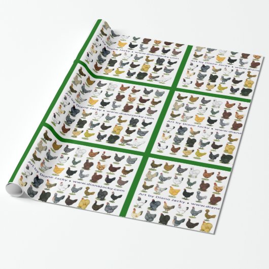 Achtundvierzig Hen Promo Geschenkpapier (Ungerollt)