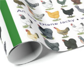 Achtundvierzig Hen Promo Geschenkpapier (Rolleneckpunkt)