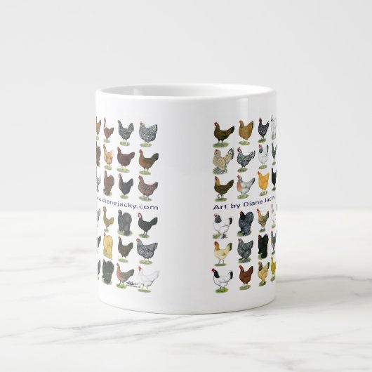 Achtundvierzig Hen Promo Jumbo-Tasse (Vorderseite)