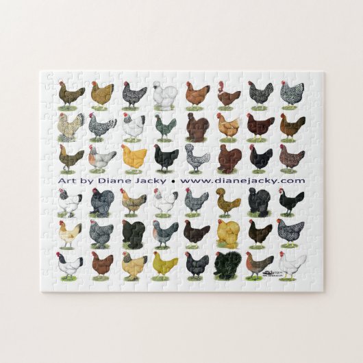 Achtundvierzig Hen Promo Puzzle (Horizontal)